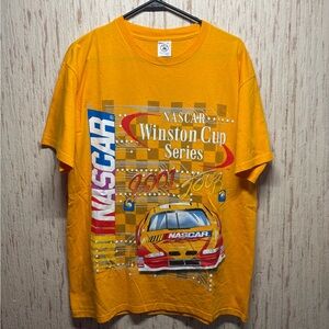 * NASCAR Winston cup series 2001 tour schedule orange tee sz large